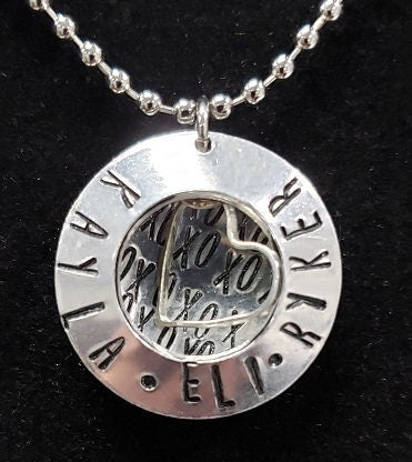 Mothers Day Gift,Personalized Jewelry, Kid Name Necklace, Family Necklace, Personalized Gift, Mom Necklace, Valentine's Gift