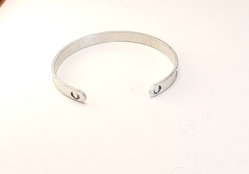 Antlers Jewelry, Southwestern hand stamped cuff bracelet, stamped cuff bracelet, southwestern bracelet, metal stamped bracelet
