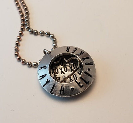 Mothers Day Gift,Personalized Jewelry, Kid Name Necklace, Family Necklace, Personalized Gift, Mom Necklace, Valentine's Gift