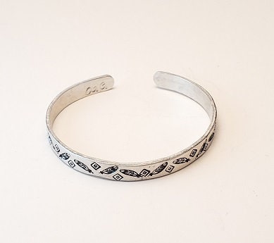 Feather Cuff Bracelet, Feather Jewelry, Mother's Day Gift, Daughter's Gift, Anniversary Gift, Valentine's Gift, Western Style Jewelry