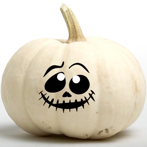 Pumpkin Faces Digital Download, Craft Printable sheet