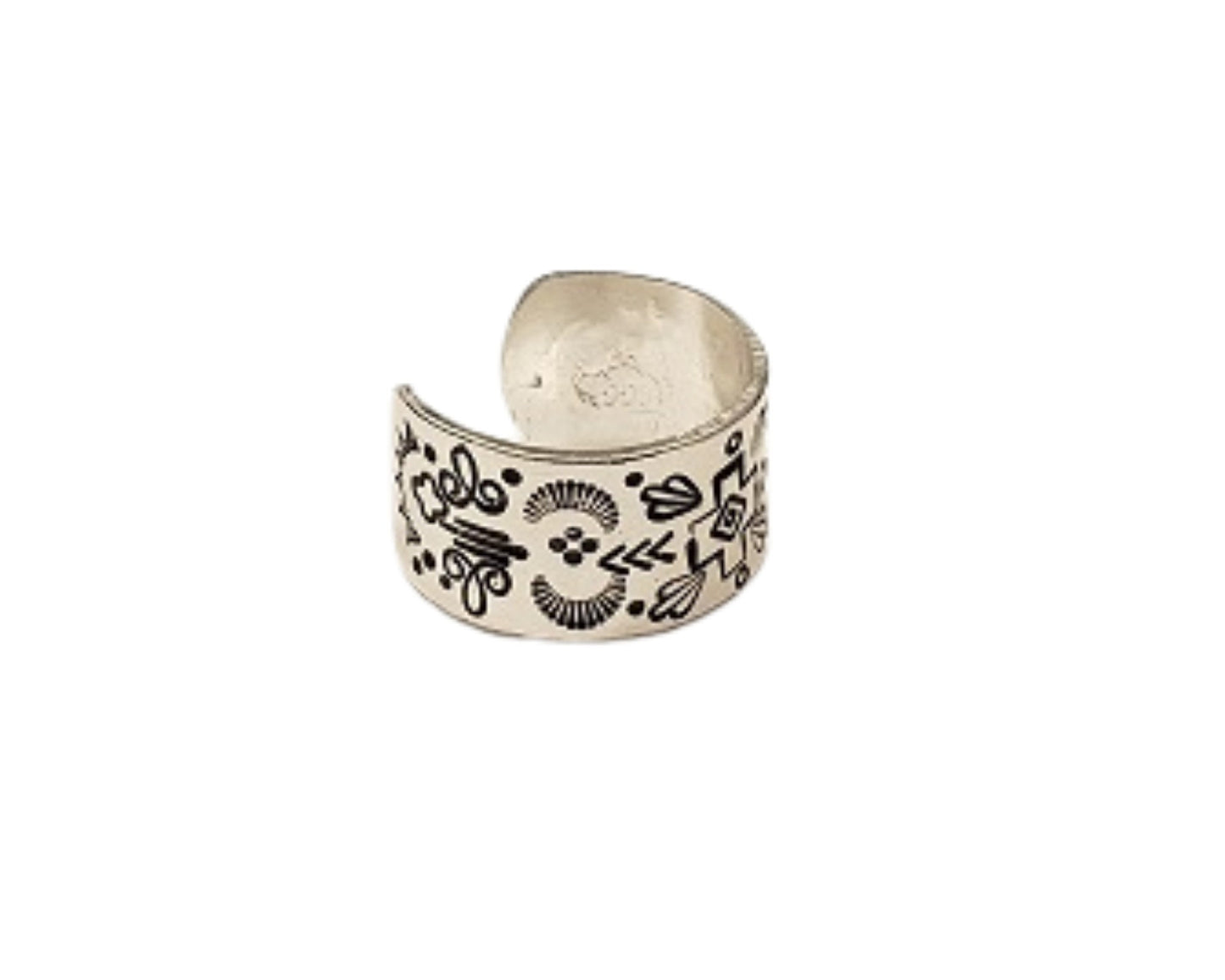 Thumb ring, Southwestern style, western fashion, cowgirl style, rodeo style, western wear, cowgirl, cowgirl fashion, mandala Style