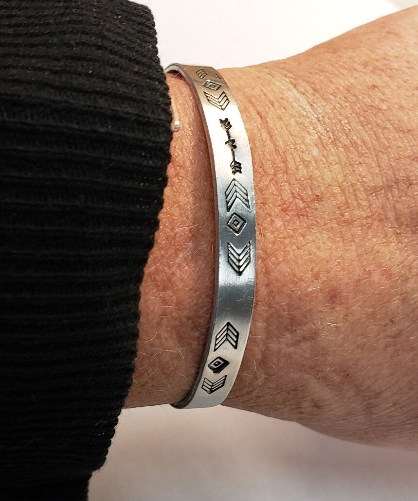 Southwestern style Jewelry; stamped cuff bracelet; cuff bracelet; southwestern bracelet; metal stamped bracelet; southwestern;