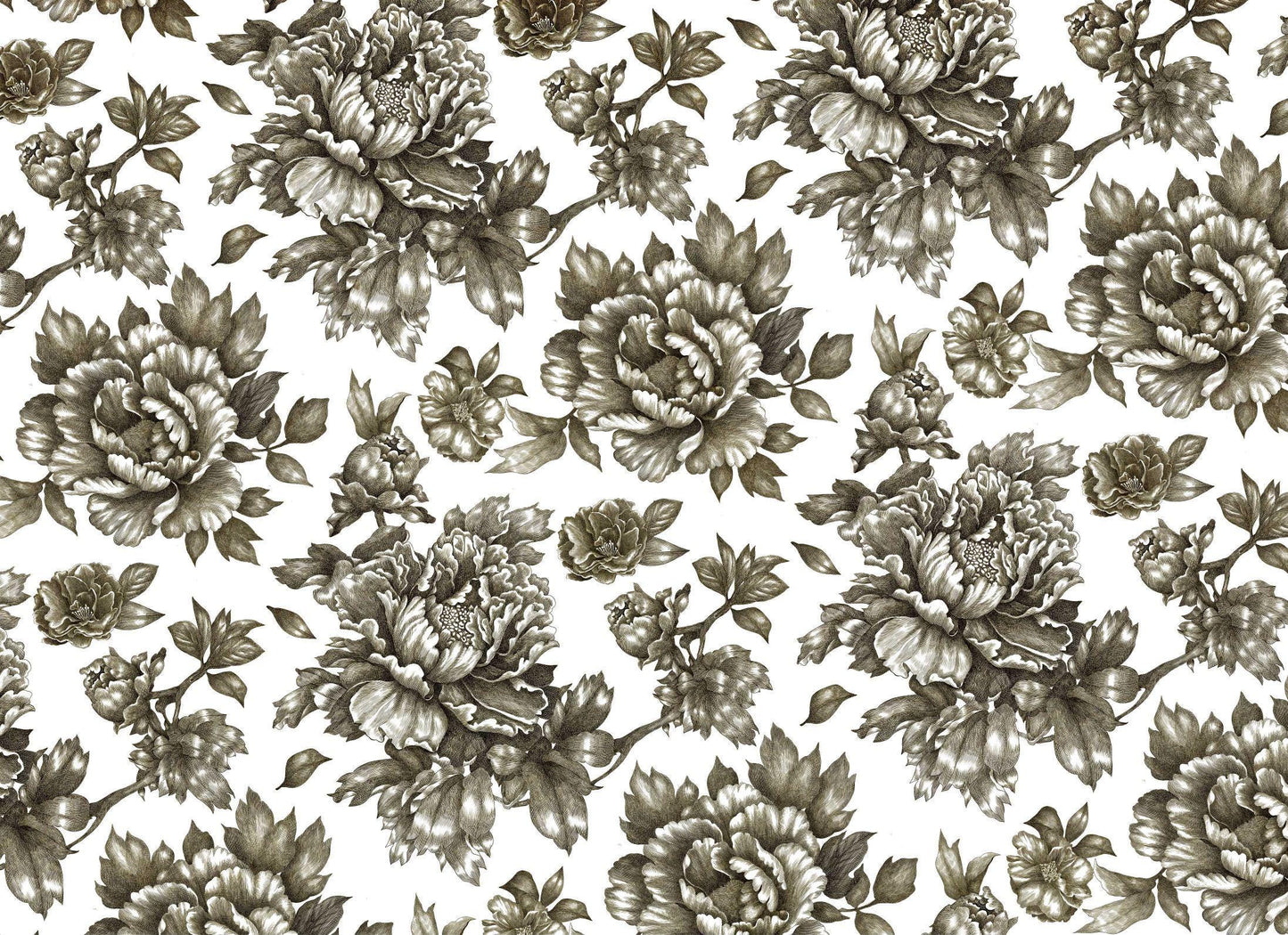 Paintable Floral | Roycycled Decoupage Paper | Roycycled Treasures