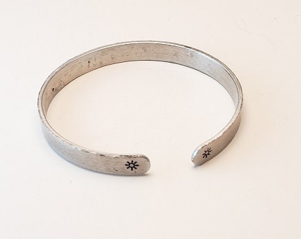 You Are My Sunshine Cuff Bracelet, You Are My Sunshine Jewelry, Mother's Day Gift, Daughter's Gift, Anniversary Gift, Valentine's Gift