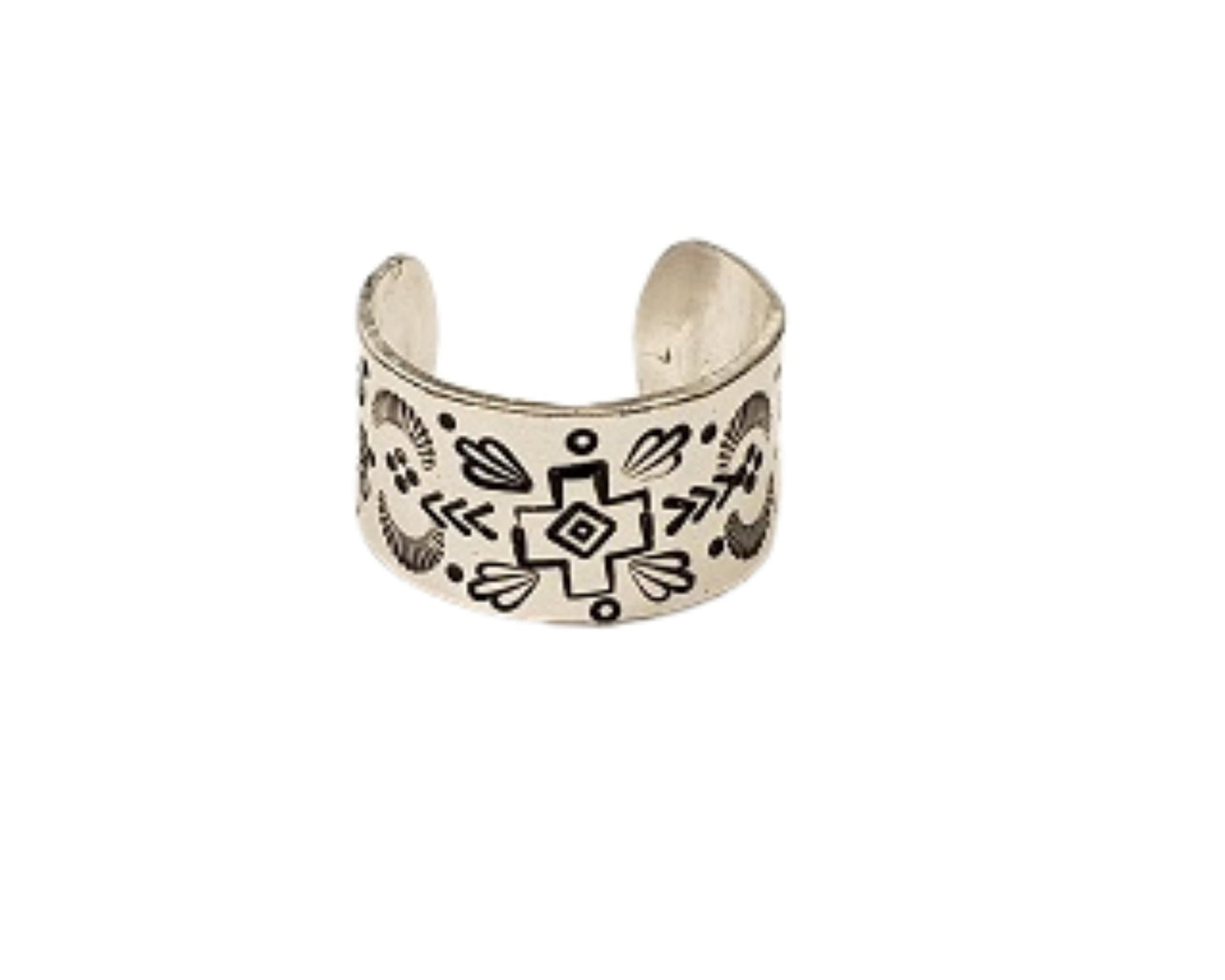 Thumb ring, Southwestern style, western fashion, cowgirl style, rodeo style, western wear, cowgirl, cowgirl fashion, mandala Style