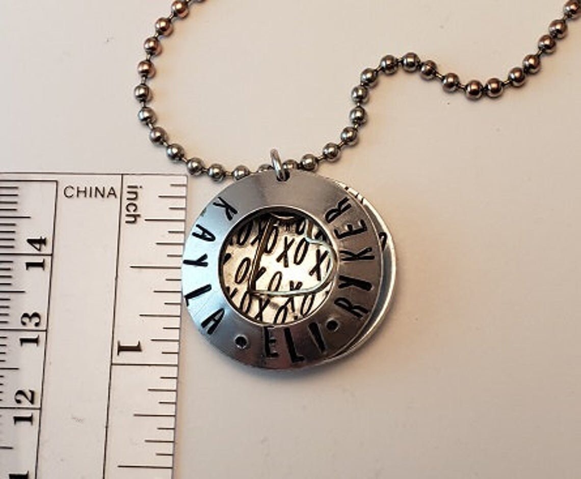 Mothers Day Gift,Personalized Jewelry, Kid Name Necklace, Family Necklace, Personalized Gift, Mom Necklace, Valentine's Gift