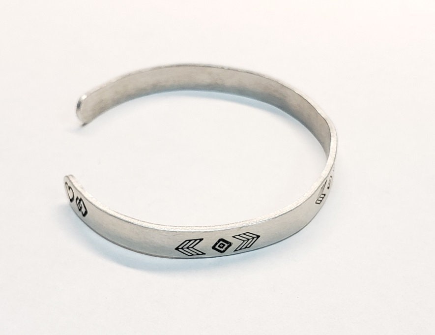 Southwestern style Jewelry; stamped cuff bracelet; cuff bracelet; southwestern bracelet; metal stamped bracelet; southwestern;
