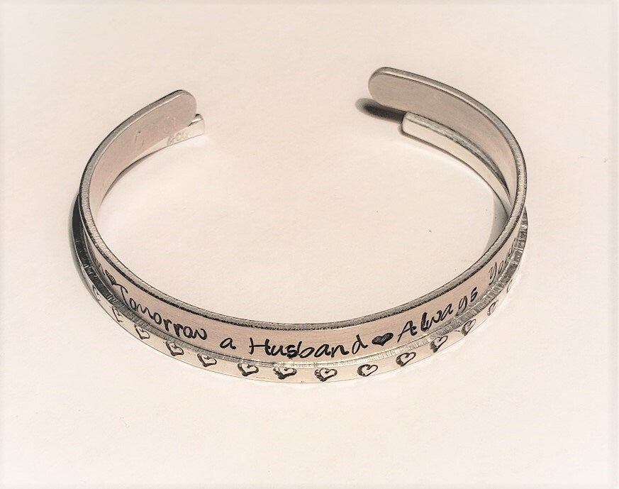 Wedding Gift from son, Mother Gift from Son, Mom of Boys, Mother Bracelet, Bangle Bracelet, Gift for Mom, Wedding Party Gift