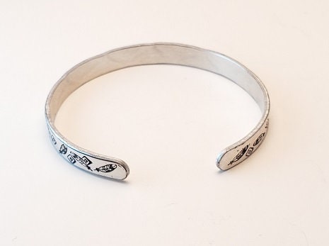 Feather Cuff Bracelet, Feather Jewelry, Mother's Day Gift, Daughter's Gift, Anniversary Gift, Valentine's Gift, Western Style Jewelry