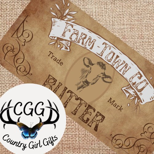 Vintage Printable Baking Labels, Digital Download, Primitive Kitchen Designs