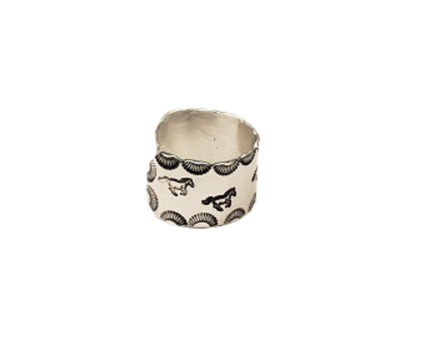 Thumb Ring, western style, western fashion, cowgirl style, rodeo style, western wear, cowgirl, western, cowgirl fashion, Running Horses