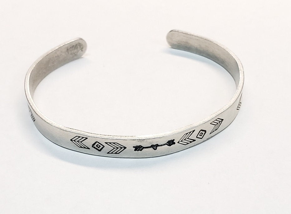 Southwestern style Jewelry; stamped cuff bracelet; cuff bracelet; southwestern bracelet; metal stamped bracelet; southwestern;