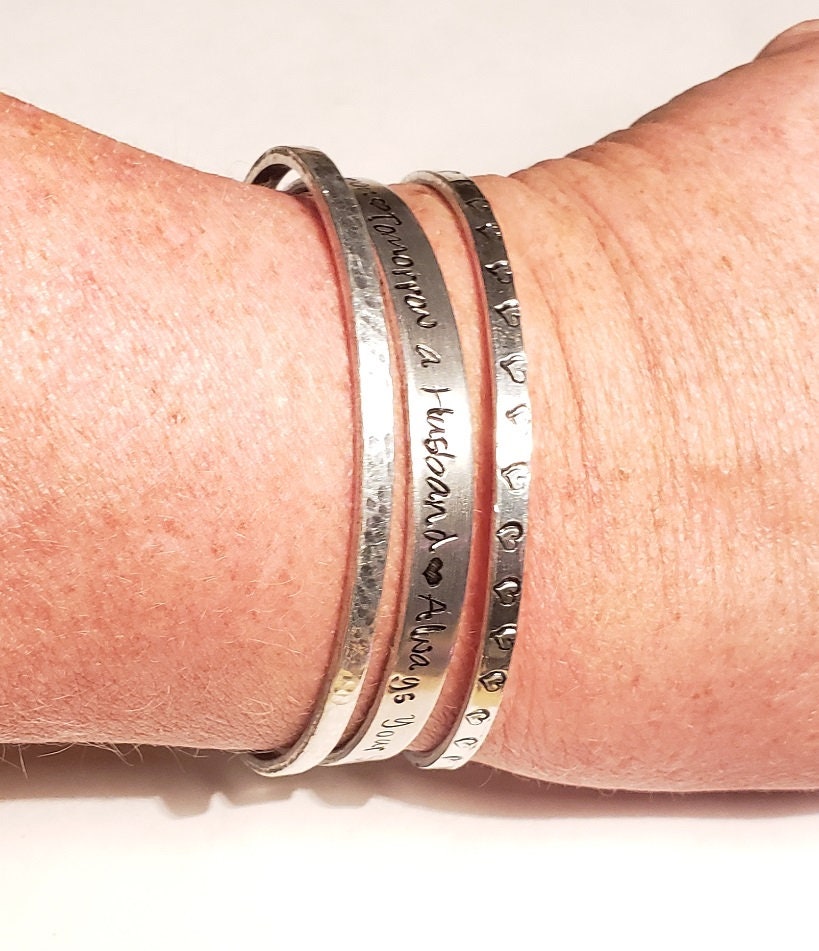 Wedding Gift from son, Mother Gift from Son, Mom of Boys, Mother Bracelet, Bangle Bracelet, Gift for Mom, Wedding Party Gift