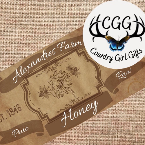 Vintage Printable Baking Labels, Digital Download, Primitive Kitchen Designs