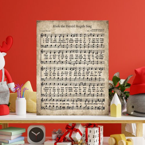 Vintage Printable Music Sheets, Digital Download, Primitive Music Designs
