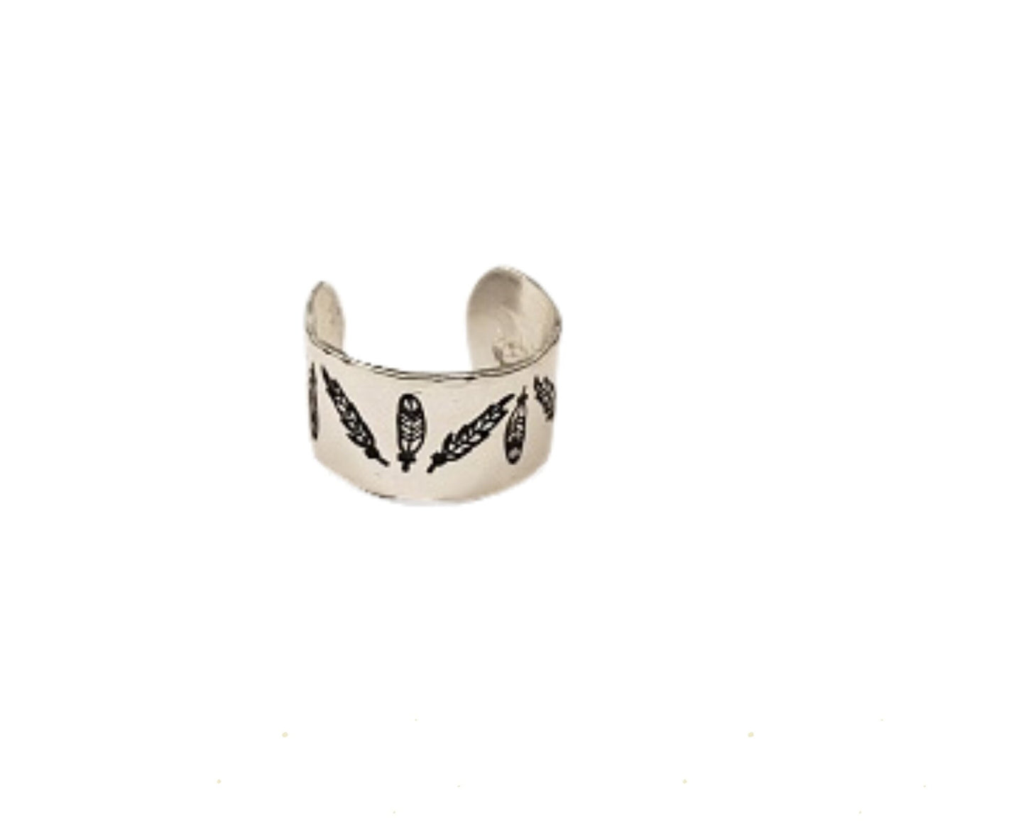 Thumb ring, Feathers style, western fashion, cowgirl style, rodeo style, western wear, cowgirl, cowgirl fashion, mandala Style
