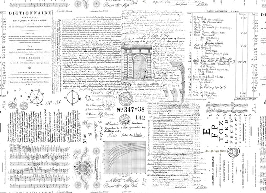 Typography Love | Roycycled Decoupage Paper | Roycycled Treasures
