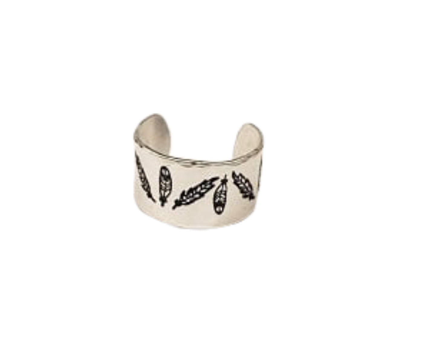 Thumb ring, Feathers style, western fashion, cowgirl style, rodeo style, western wear, cowgirl, cowgirl fashion, mandala Style