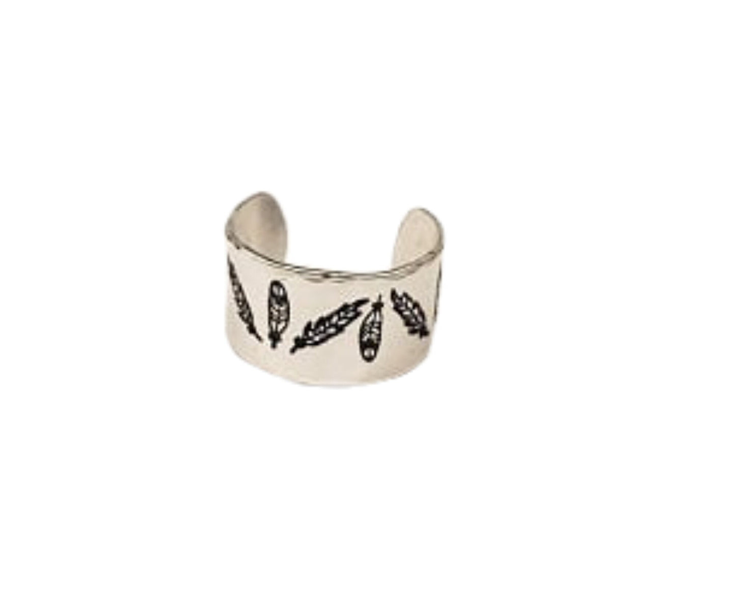 Thumb ring, Feathers style, western fashion, cowgirl style, rodeo style, western wear, cowgirl, cowgirl fashion, mandala Style