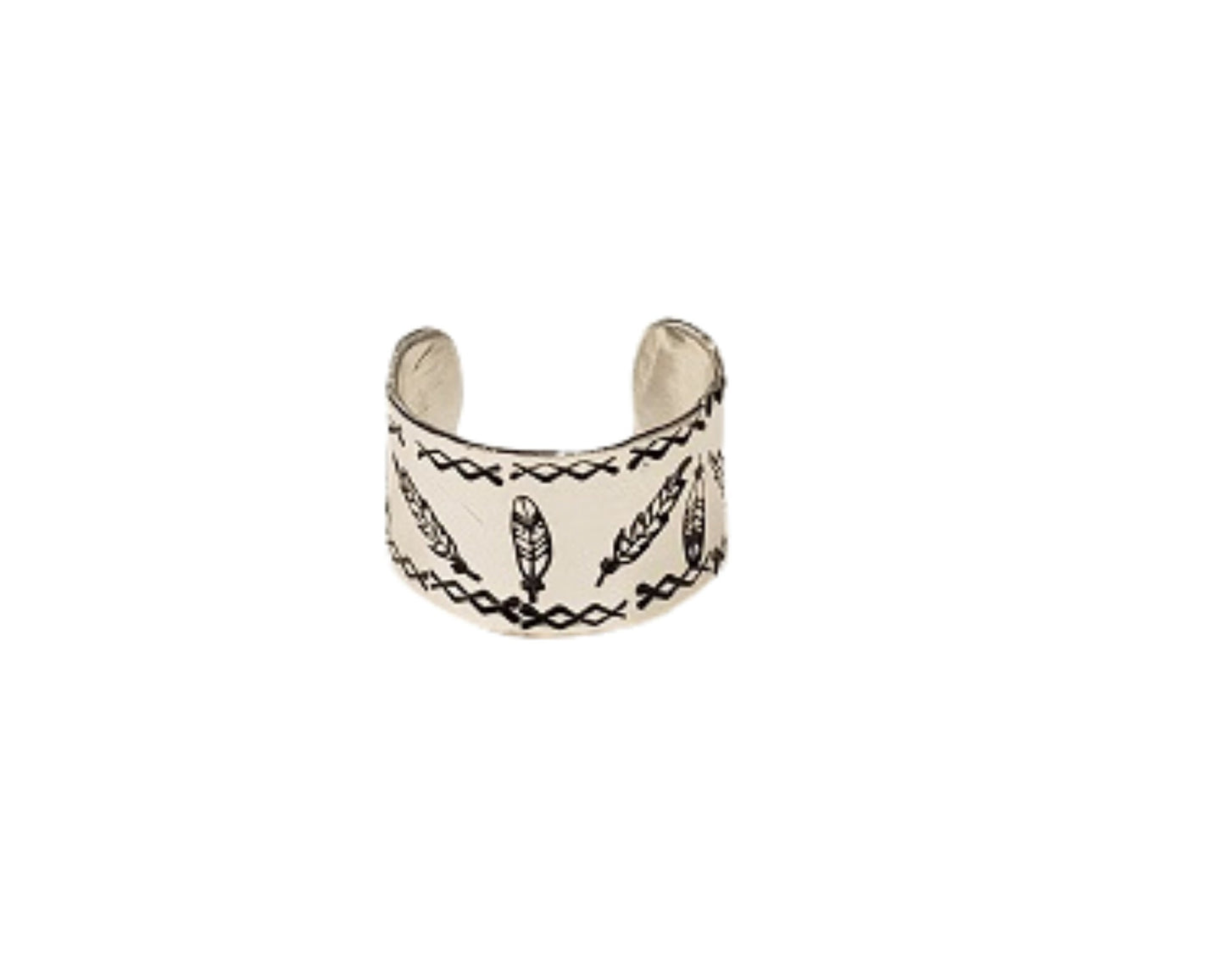 Thumb Ring, western style, western fashion, rodeo fashion, cowgirl style, western wear, cowgirl, cowgirl fashion, Feathers and barbed wire
