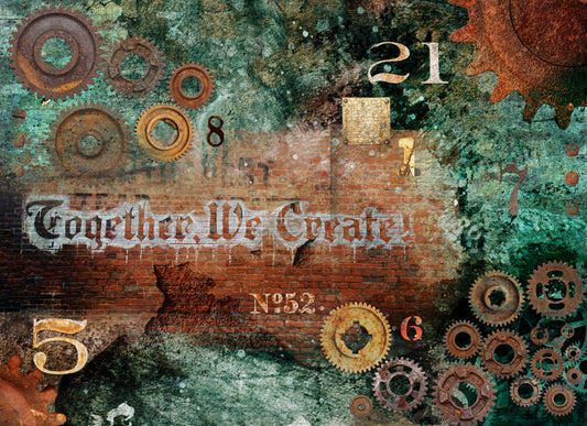 Together Create | Roycycled Decoupage Paper | Roycycled Treasures