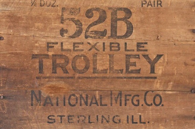 Wood Crate Trolley | Roycycled Decoupage Paper | Roycycled Treasures