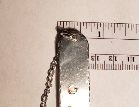 Personalized Bookmark, Metal Bookmark, Custom Bookmark, Hand stamped Bookmark, book lover gift, Aluminum bookmark, Teacher Gift