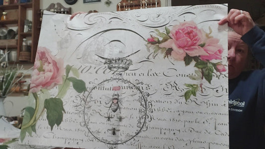 Queen Bee | Roycycled Decoupage Paper | Roycycled Treasures