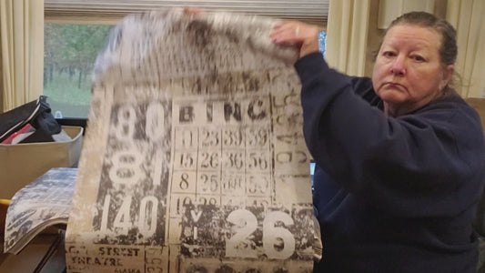Grunge Numbers | Roycycled Decoupage Paper | Roycycled Treasures