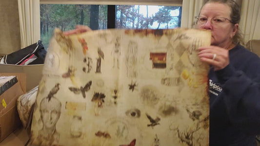 Halloween Masterboard | Roycycled Decoupage Paper | Roycycled Treasures