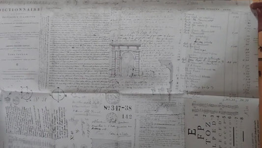 Typography Love | Roycycled Decoupage Paper | Roycycled Treasures