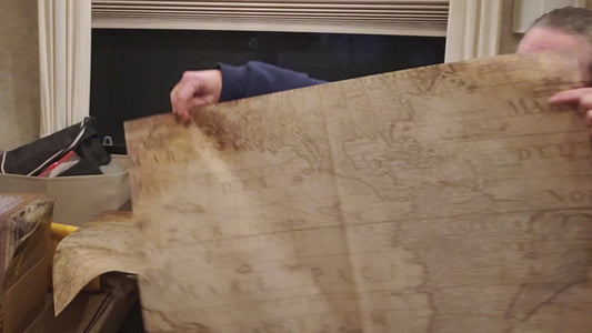 Map | Roycycled Decoupage Paper | Roycycled Treasures